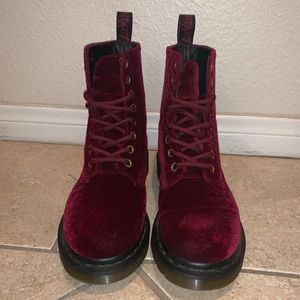 Red Velvet Dr. Martens!